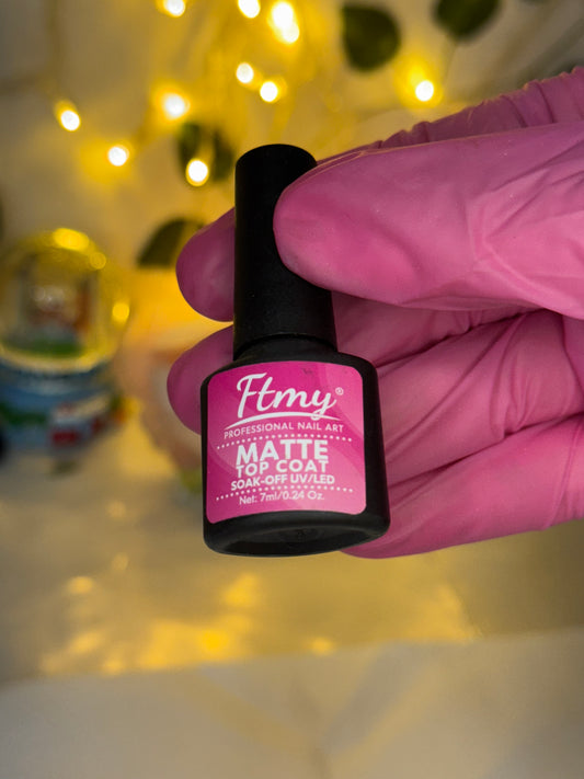 Promo top coat/ matte & chrome top coat