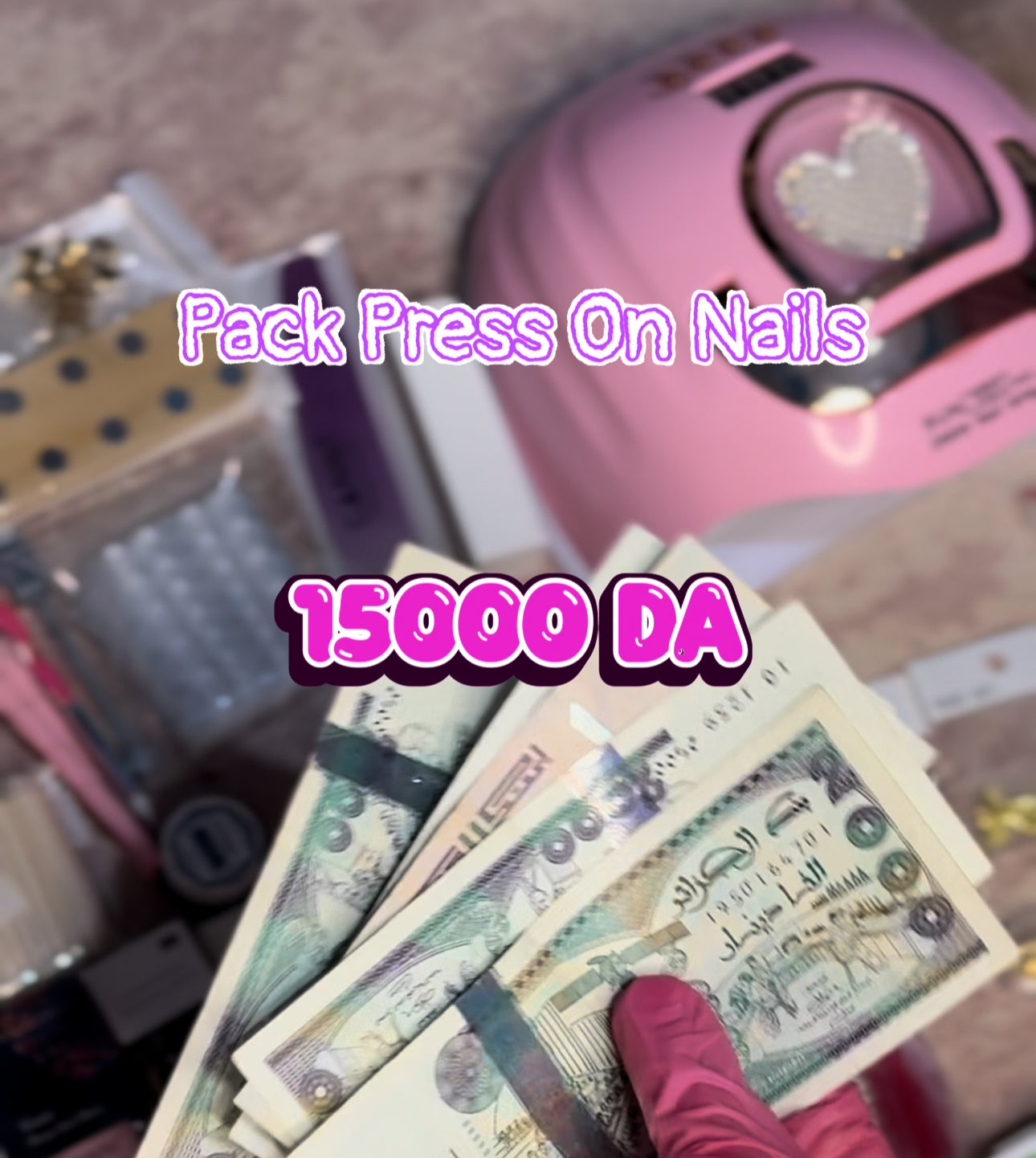 Pack Press On Nails 🌙💗