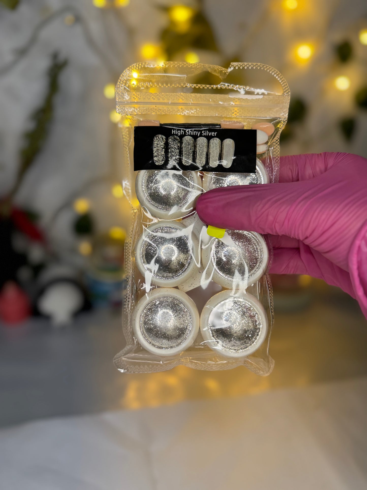 High shiny chrome 6pcs