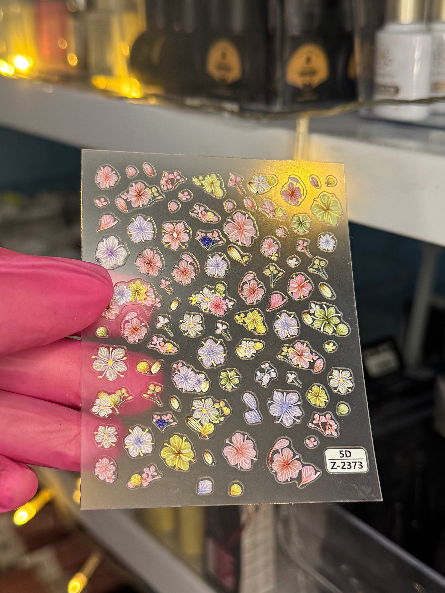 Stickers spring flowers 5D💐🌸