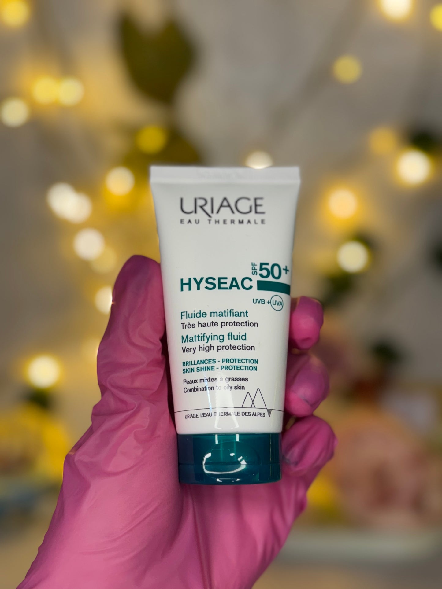 Uriage Hyséac Fluide Matifiant SPF50+ – Peaux Mixtes à Grasses