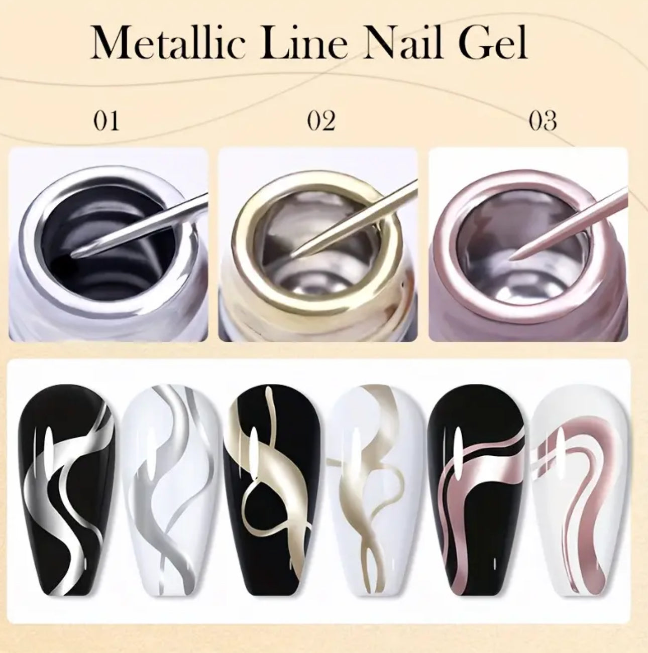 Gel métallique LilyCute