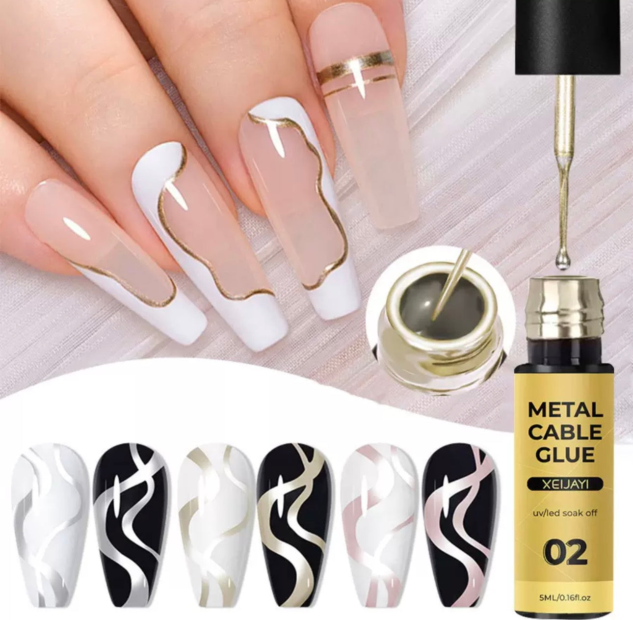Liner Gel Métalique
