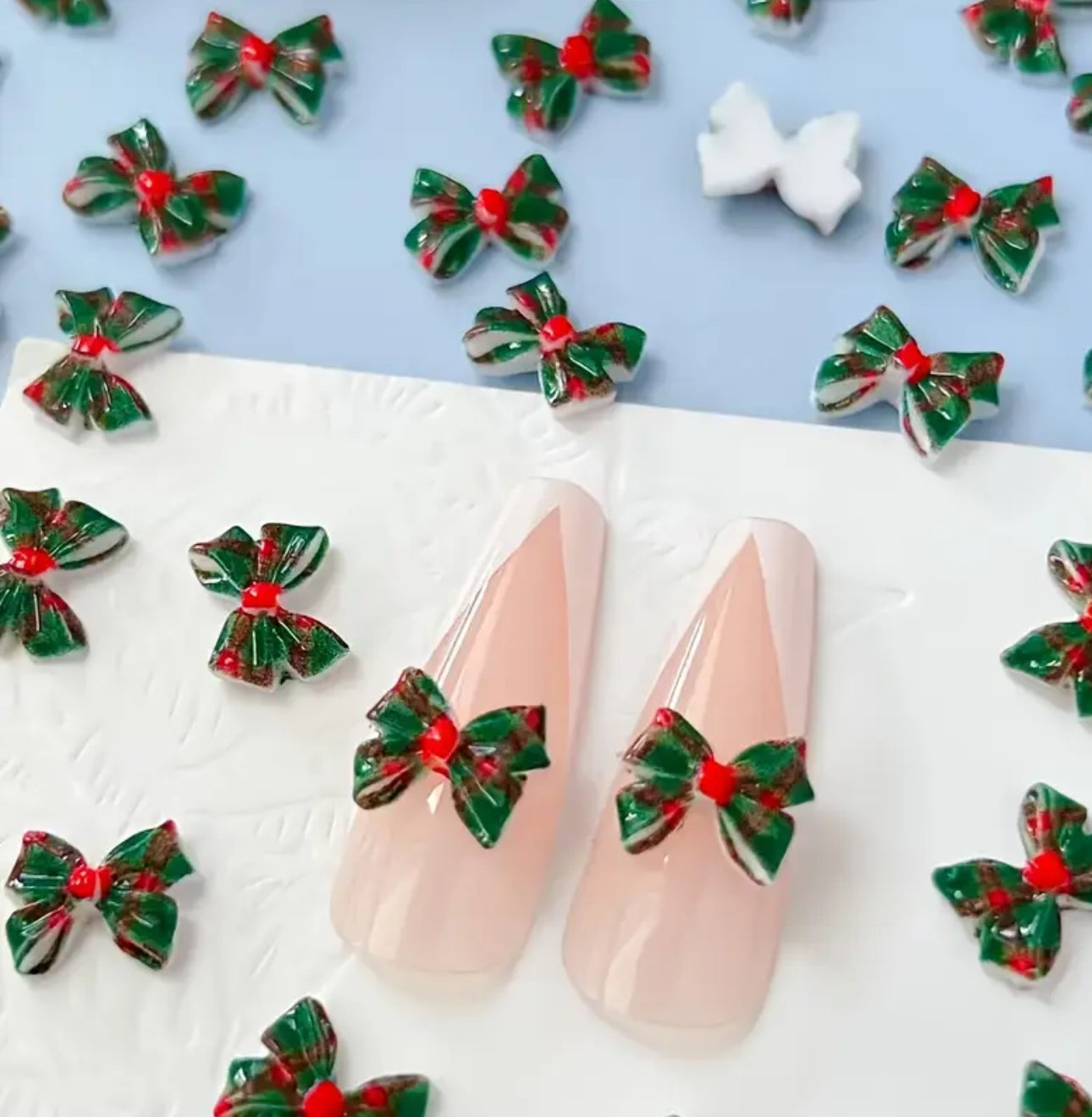 Noeuds Noël 20pcs 🎀🎄