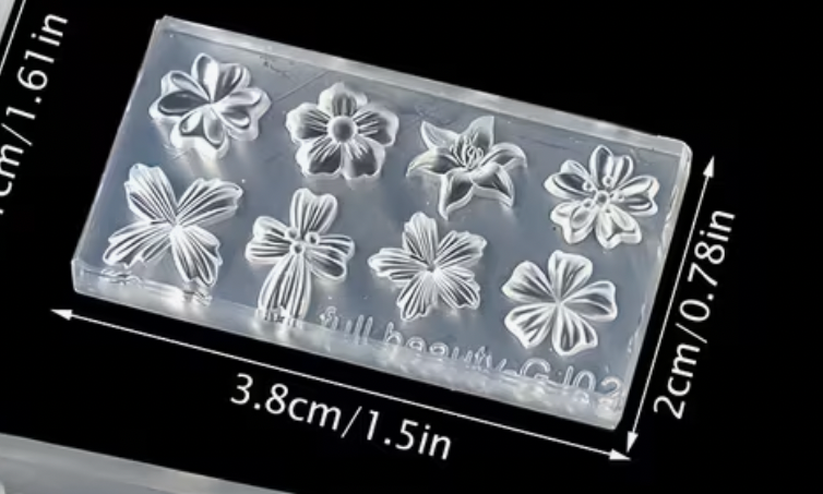 Moule 3D fleurs 🌸