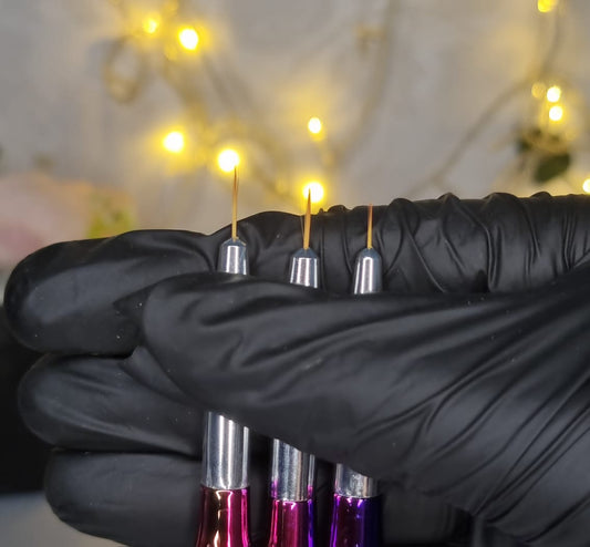 Pinceaux Poisson 3pcs