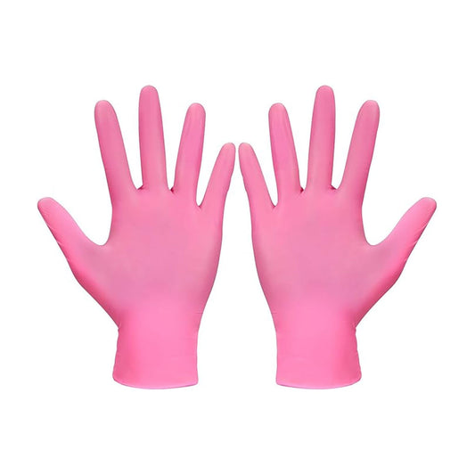 Gants Nitriles Rose M