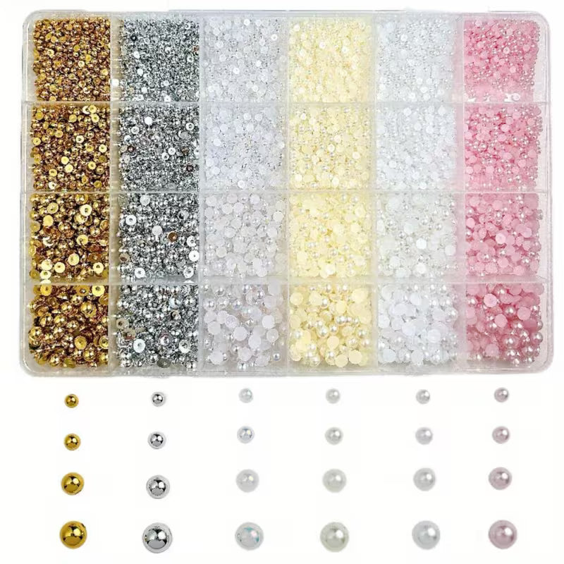 Boite perles 24 grilles