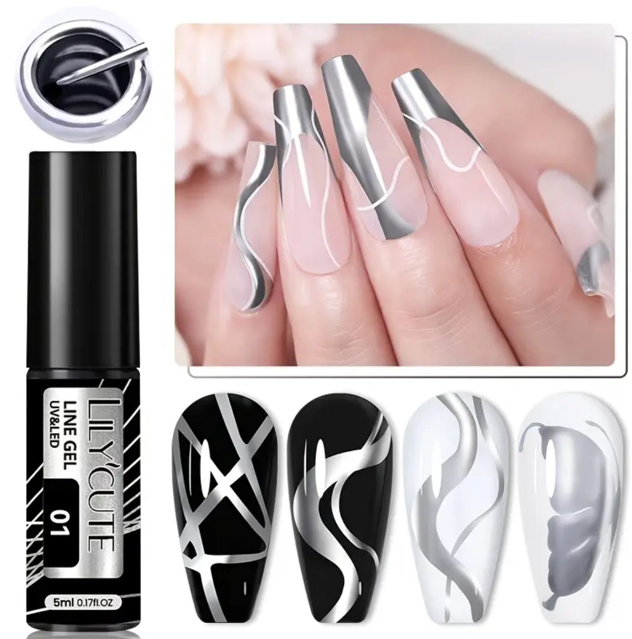 Gel métallique LilyCute