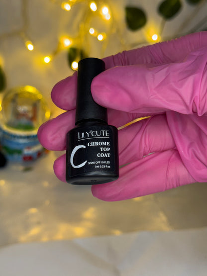 Promo top coat/ matte & chrome top coat