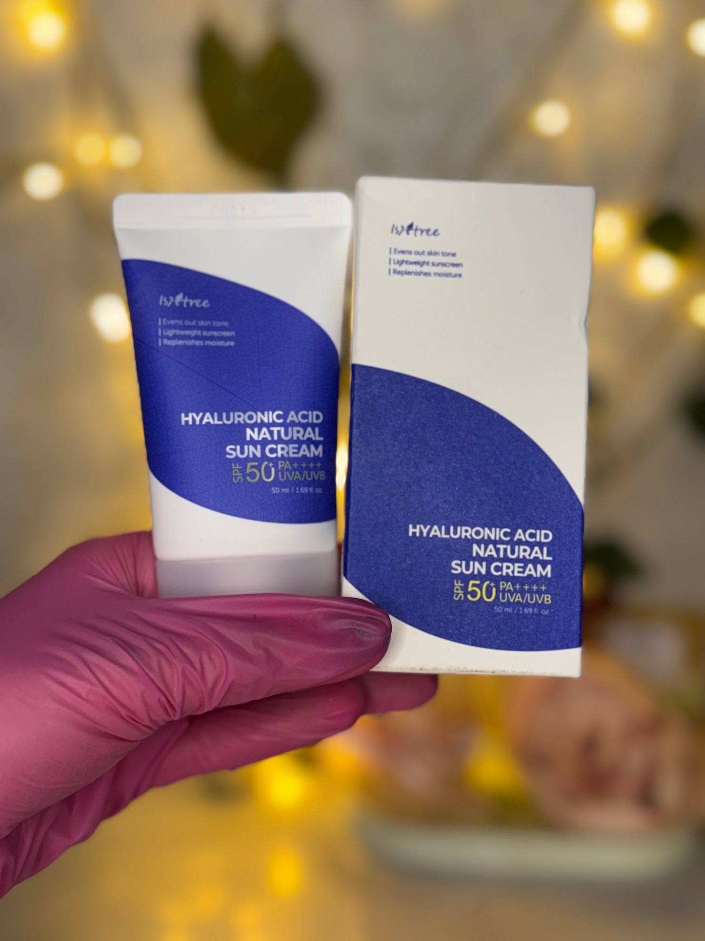 Crème Solaire Hyaluronic Acid SPF 50+ Isntree