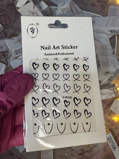 Stickers coeurs