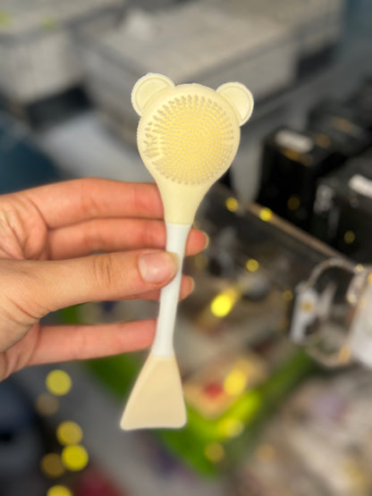 Brosse & Spatule Silicone Gommage Mask
