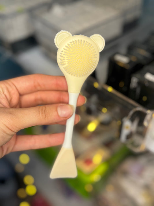 Brosse & Spatule Silicone Gommage Mask