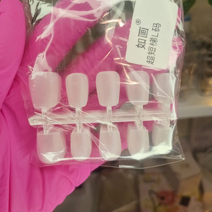 Capsules Short Carré Sized Kit 100pcs/10sets