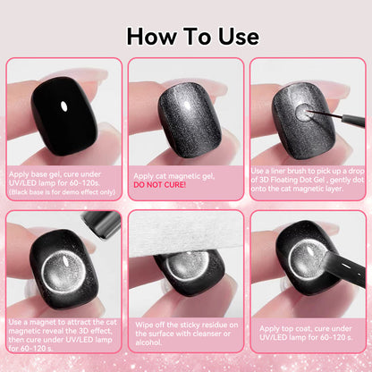3D Floating Dot Gel