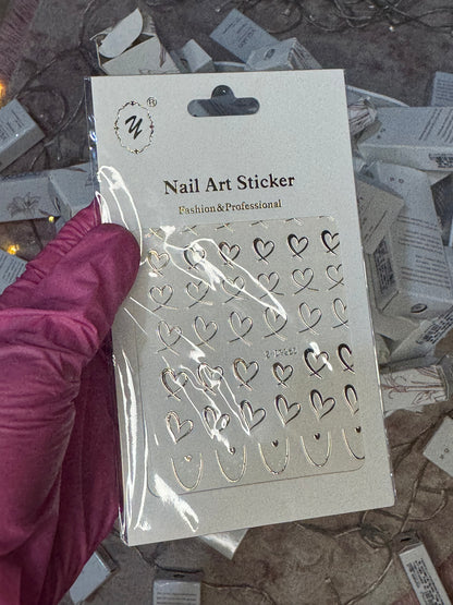 Stickers coeurs