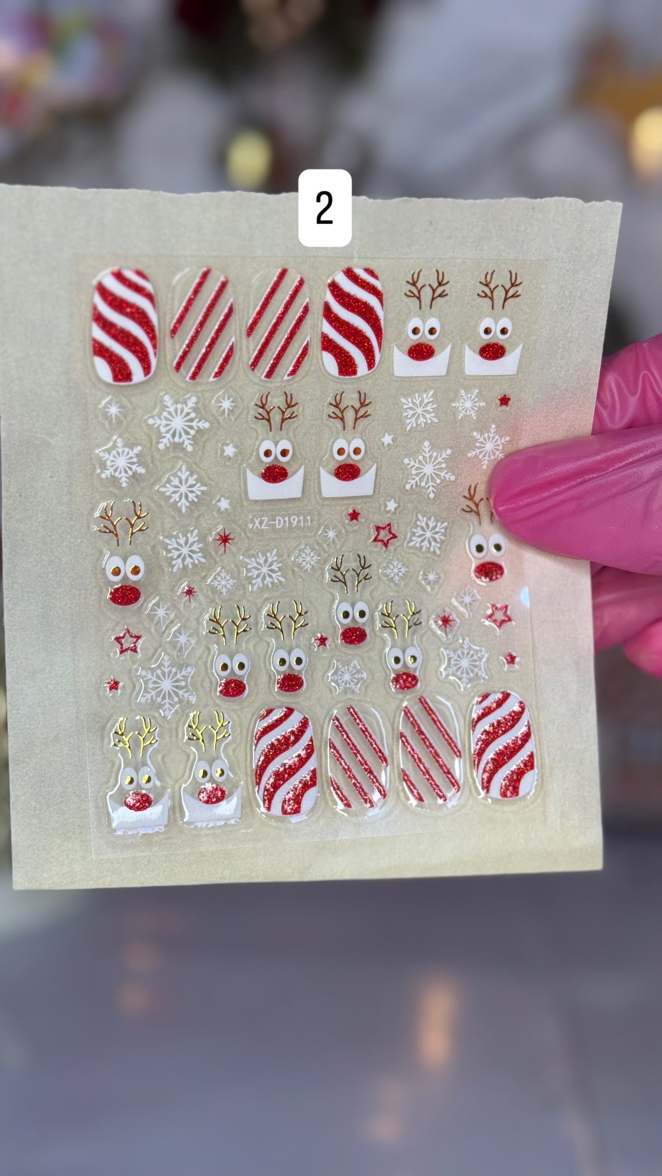 Stickers 5D Noël 12 modèles 🎄🧑‍🎄