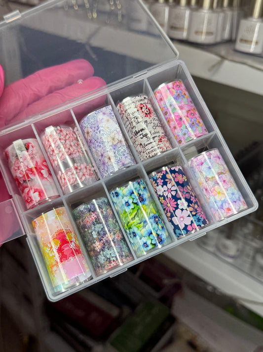Boite Foil Flowers 🌺