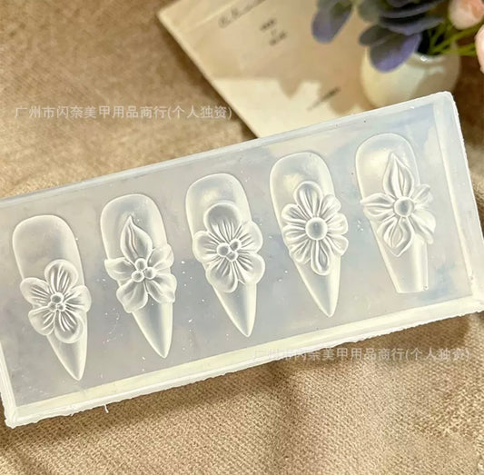 Moule 3D Fleurs Gr