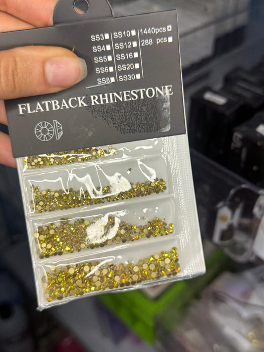 Strass doré