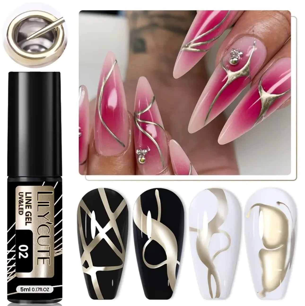 Gel métallique LilyCute