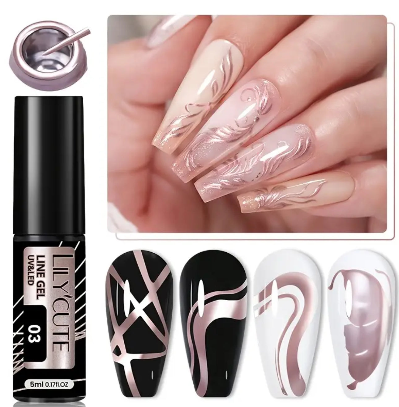 Gel métallique LilyCute