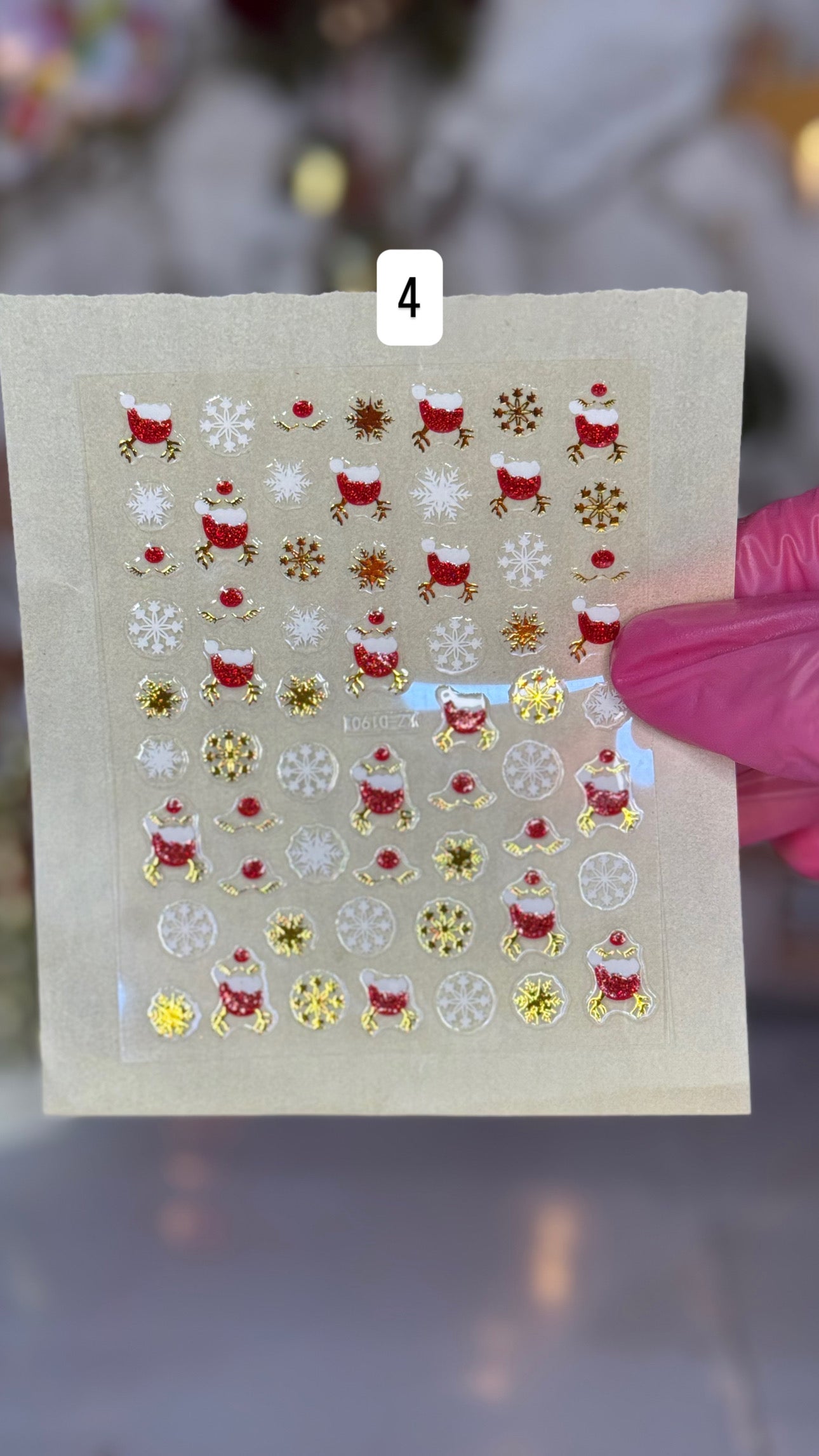 Stickers 5D Noël 12 modèles 🎄🧑‍🎄