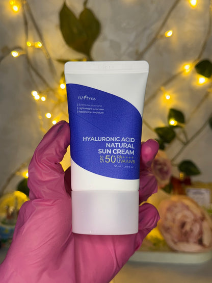 Crème Solaire Hyaluronic Acid SPF 50+ Isntree