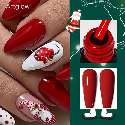 Kit Vernis ArtGlow pour Noël 6pcs🎄