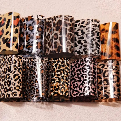 Feuille Transfert Leopard 🐆