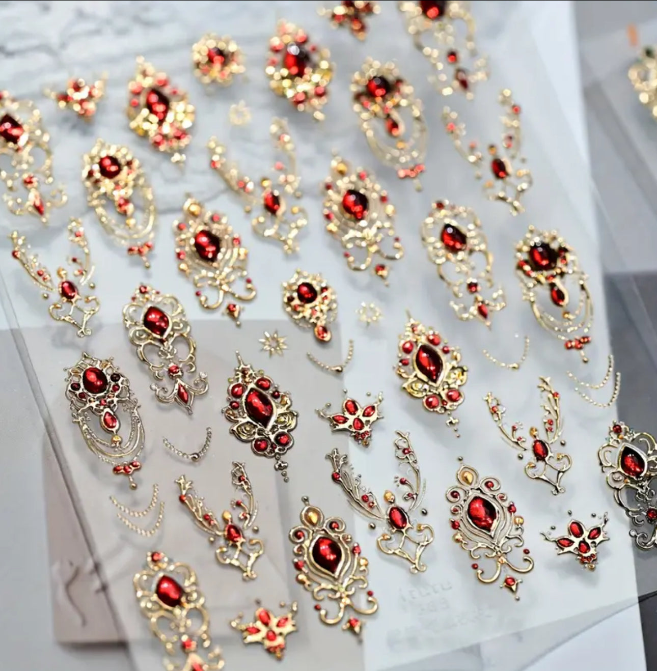 Stickers 5D Sceptre rouge et gold🥀