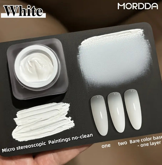 White painting gel french & Babyboomer