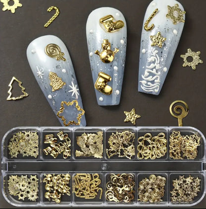 Déco pour Noël Gold 12 modèles🎄💫