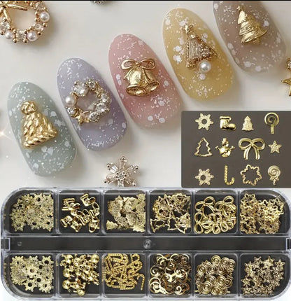 Déco pour Noël Gold 12 modèles🎄💫