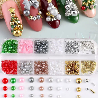 Boite Perles Colorées de Noël 🎄❤️