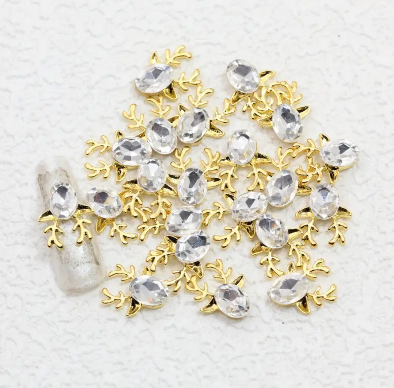 Charms Têtes de renne Noël 20pcs 🎄