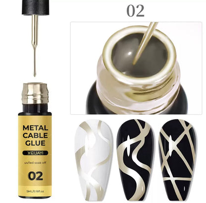 Liner Gel Métalique
