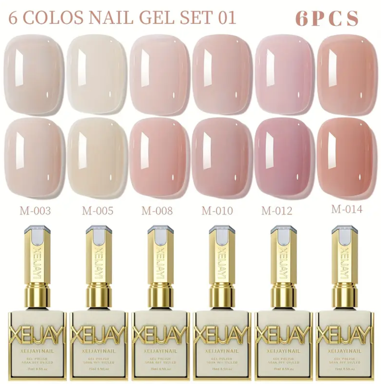 Vernis Xeijayi Effet gel 15ml 🔥