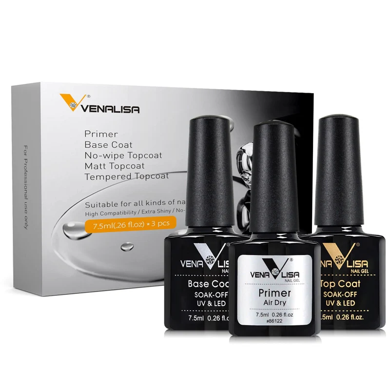 Kit Primer Base Coat Top coat Venalisa