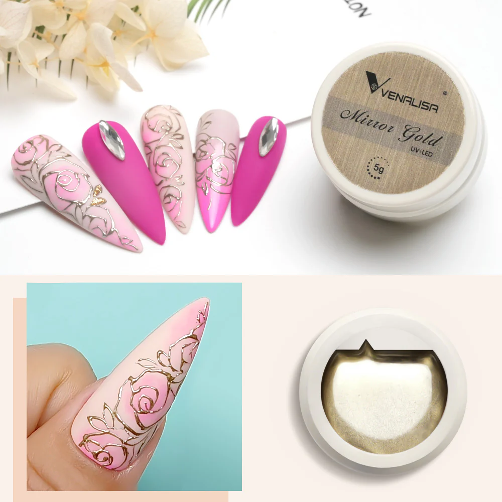 Gel Mirroir Venalisa Gold/Silver