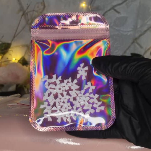 Deco noeuds Blancs 30pcs