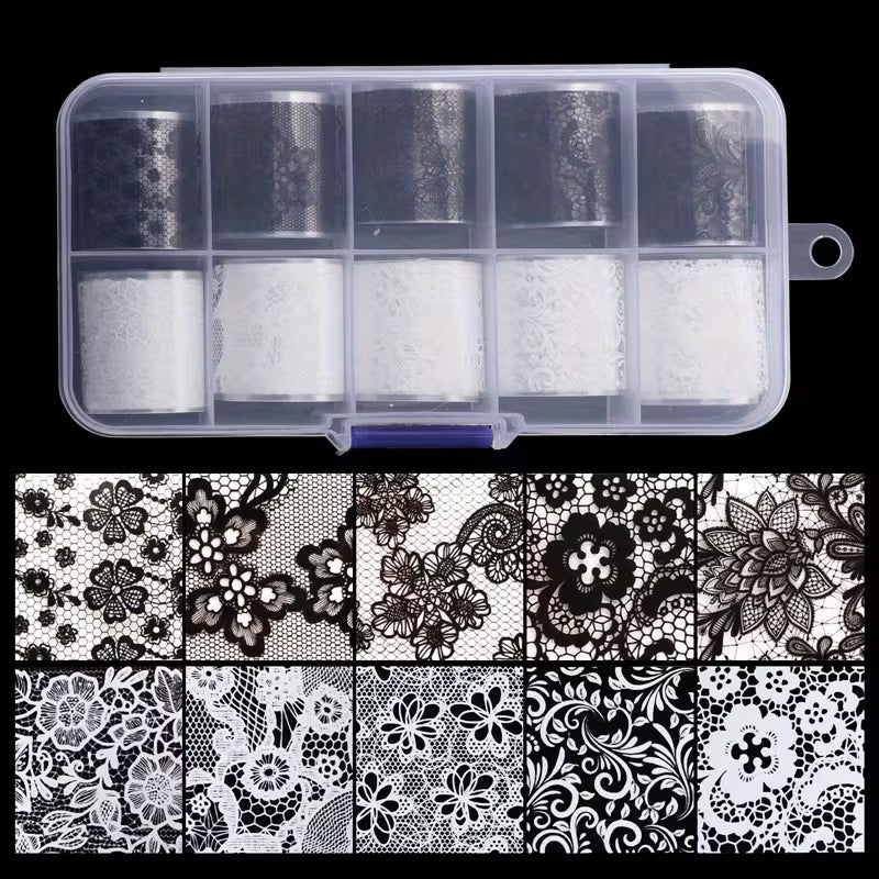 Boite Papier Dentelle transfert