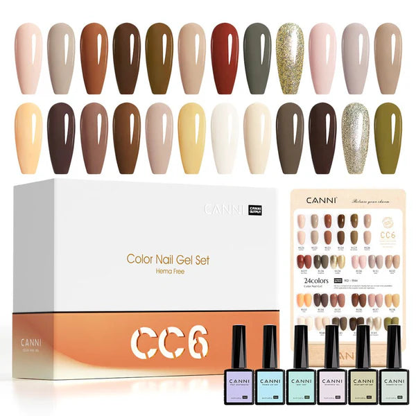 Kit Vernis CANNI CC6 30pcs 9ml