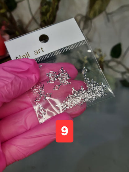 Motifs déco Gold/Silver 12 modèles ✨️