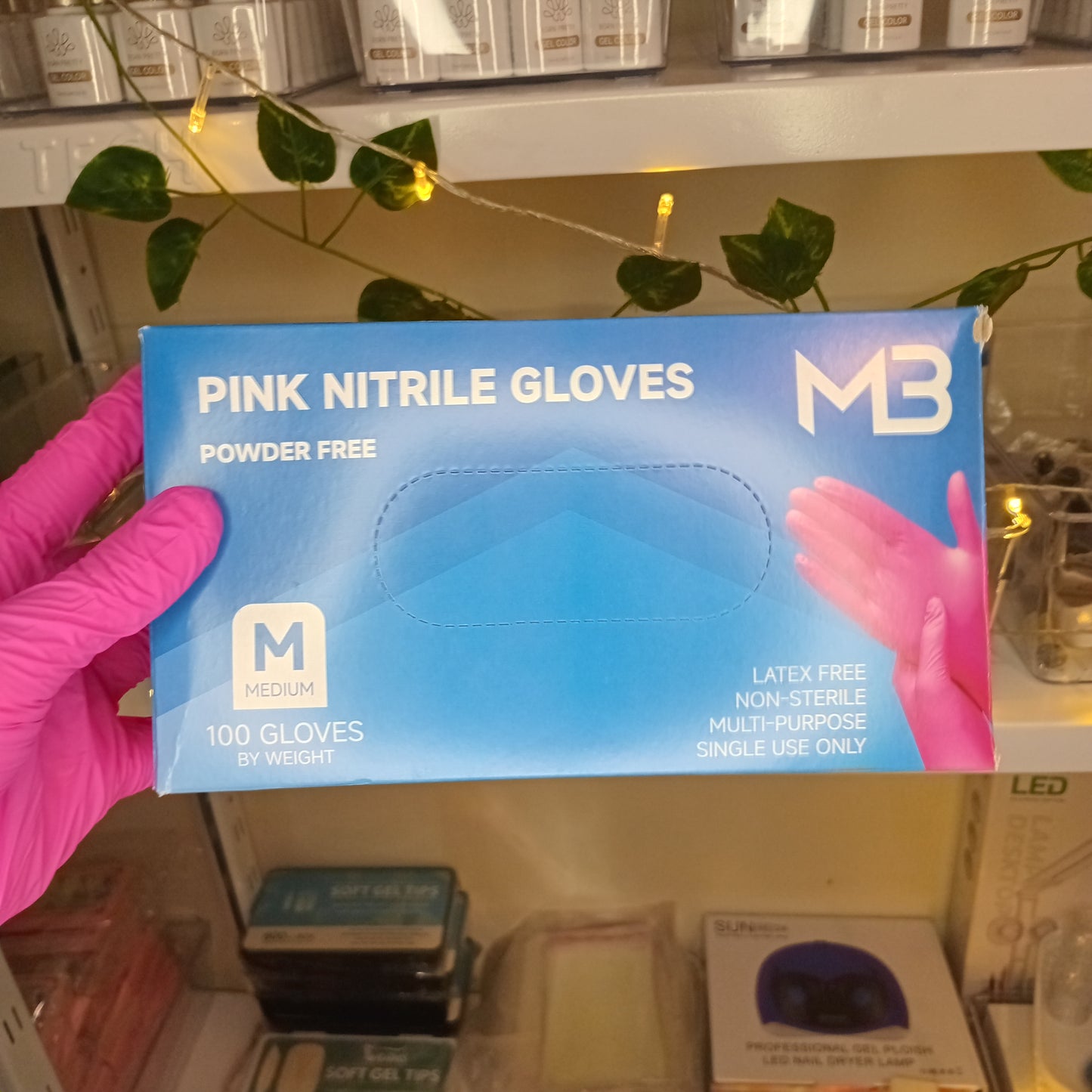 Gants en nitrile 100 pcs M