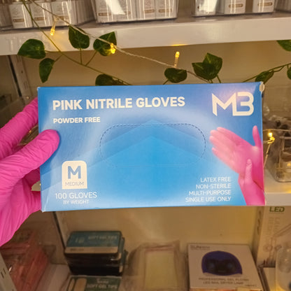 Gants en nitrile 100 pcs M