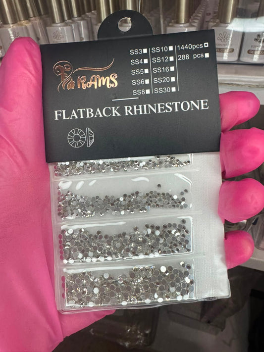 Strass silver